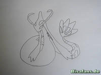 Zeichenkurs Milotic - Schritt 6