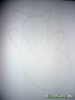 Zeichenkurs Miltank - Schritt 3