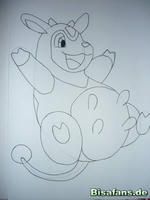 Zeichenkurs Miltank - Schritt 10