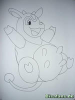 Zeichenkurs Miltank - Schritt 11