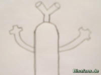 Zeichenkurs Mogelbaum - Schritt 3