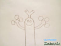 Zeichenkurs Mogelbaum - Schritt 6