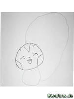 Zeichenkurs Pachirisu - Schritt 3