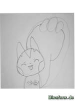 Zeichenkurs Pachirisu - Schritt 7
