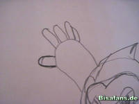 Zeichenkurs Panpyro - Schritt 8