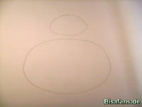 Zeichenkurs Pelipper - Schritt 1