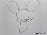 Zeichenkurs Zackenohr-Pichu - Schritt 2