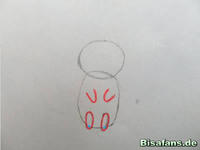 Zeichenkurs Pikachu - Schritt 2