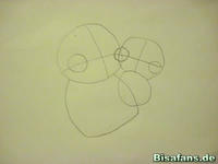 Zeichenkurs Pikachu - Schritt 2