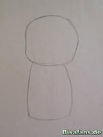 Zeichenkurs Pikachu - Schritt 1