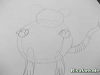 Zeichenkurs Rattikarl - Schritt 5