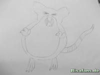 Zeichenkurs Rattikarl - Schritt 8