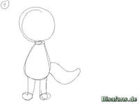 Zeichenkurs Riolu - Schritt 1