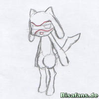 Zeichenkurs Riolu - Schritt 3