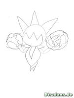 Zeichenkurs Roselia - Schritt 8