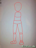 Zeichenkurs Trainer Rot - Schritt 2