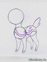 Zeichenkurs Sesokitz - Schritt 3