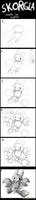 Zeichenkurs Skorgla (Variante) - Schritt 1