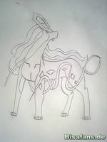 Zeichenkurs Suicune - Schritt 7