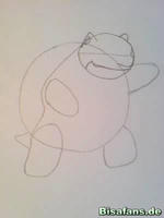 Zeichenkurs Turtok (von vorne) - Schritt 3