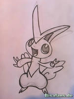 Zeichenkurs Victini - Schritt 9