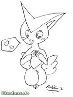 Zeichenkurs Victini - Schritt 4