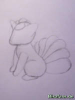 Zeichenkurs Vulpix - Schritt 5