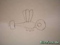 Zeichenkurs Yanma - Schritt 4