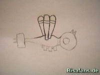 Zeichenkurs Yanma - Schritt 6