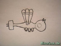 Zeichenkurs Yanma - Schritt 8