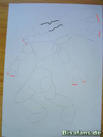 Zeichenkurs Zekrom - Schritt 8