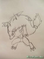 Zeichenkurs Zoroark - Schritt 4