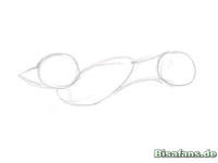 Zeichenkurs Zoroark - Schritt 1