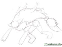 Zeichenkurs Zoroark - Schritt 4