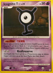 Erwachte Legenden 81/146 Icognito Y