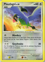 Majestätischer Morgen 55/100 Plaudagei