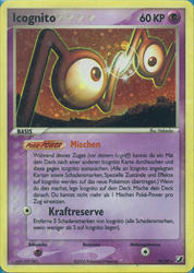 EX Verborgene Mächte N/28 Icognito N