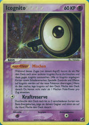 EX Verborgene Mächte Q/28 Icognito Q