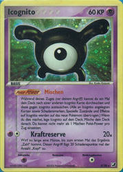 EX Verborgene Mächte X/28 Icognito X