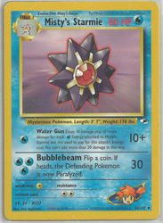 Gym Heroes 56/132 Misty's Starmie