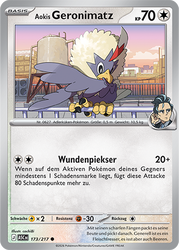 Erhabene Helden 173/217 Aokis Geronimatz