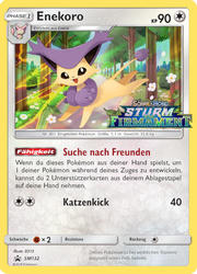 SM Black Star Promos SM132 Enekoro