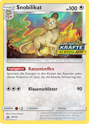 SM Black Star Promos SM182 Snobilikat
