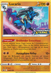 SWSH Black Star Promos SWSH186 Lucario