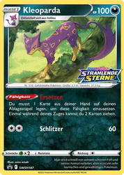 SWSH Black Star Promos SWSH187 Kleoparda