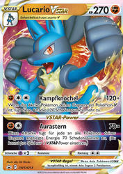 SWSH Black Star Promos SWSH214 Lucario VSTAR