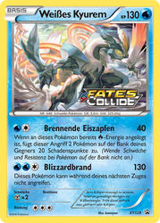 XY Black Star Promos XY128 Weißes Kyurem