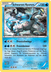 XY Black Star Promos XY160 Schwarzes Kyurem