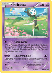XY Black Star Promos XY193 Meloetta