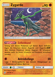 Bund der Gleichgesinnten 124/236 Zygarde